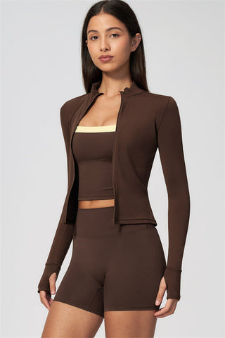 The Seraphine Jacket Tank Top Shorts 3-Piece Set