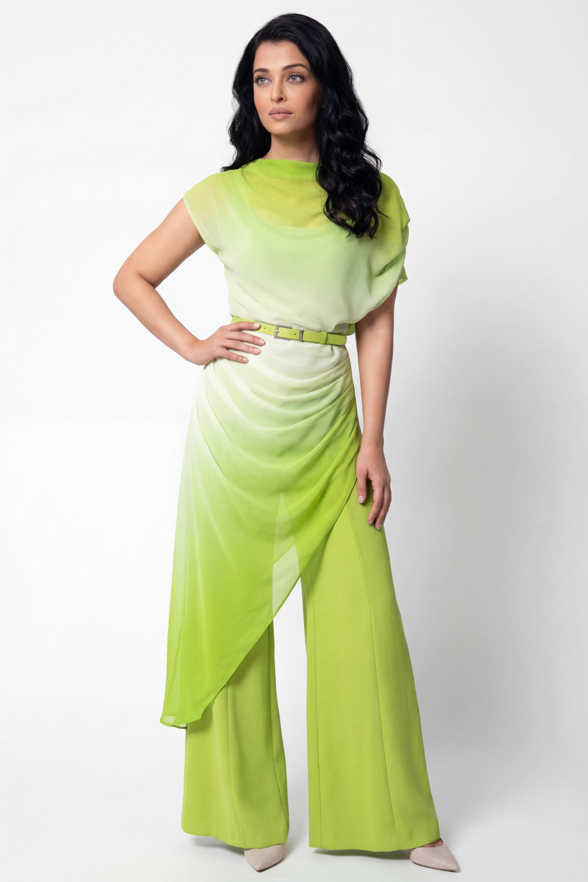 Green Jumpsuit, Tina