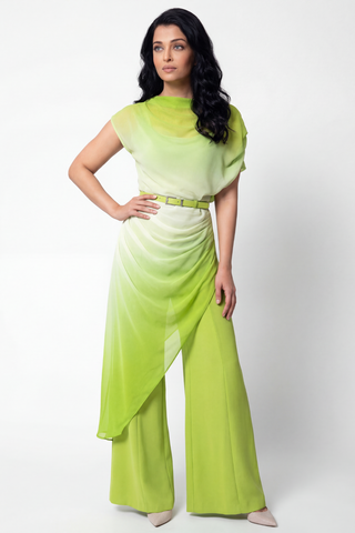 Green Jumpsuit, Tina