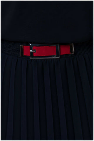 Navy Pleated Skirt, Lola
