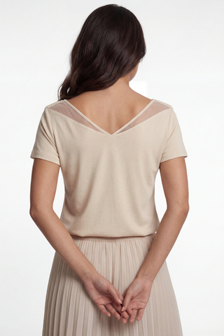 Beige Business Blouse, Lola