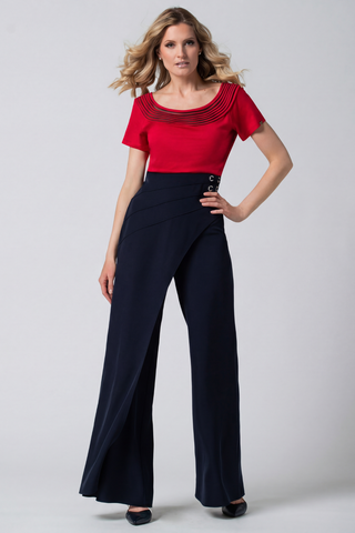 Red Business Blouse, Lola