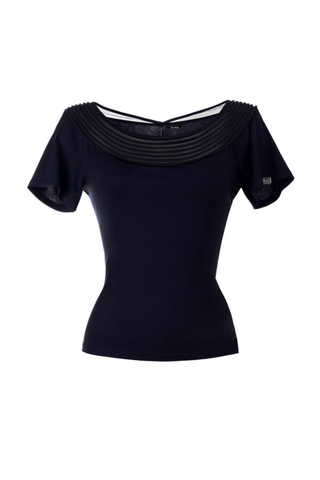 Navy Business Blouse, Lola