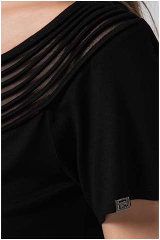 Black Business Blouse, Lola