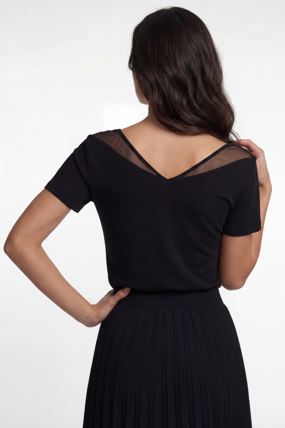 Black Business Blouse, Lola