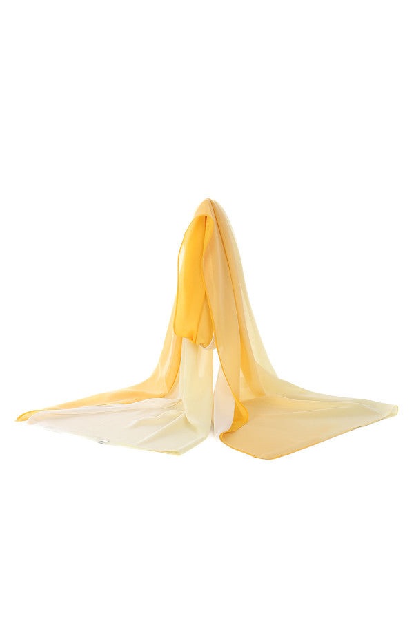 Yellow Ombre Scarf, Julia