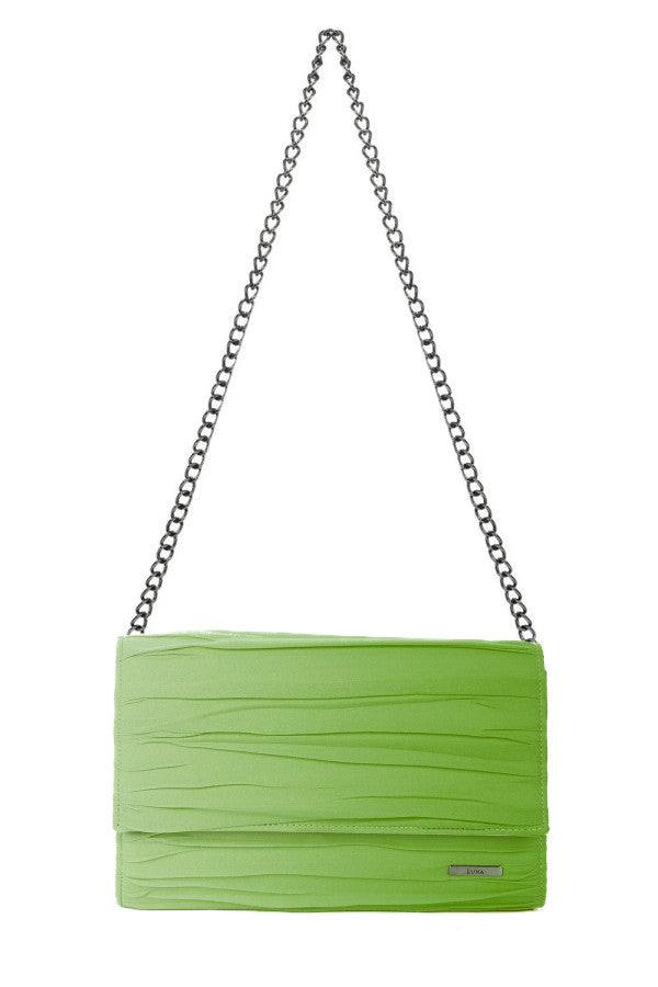 Green Evening Clutch Bag, Julia