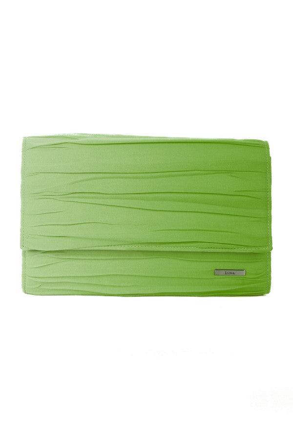 Green Evening Clutch Bag, Julia