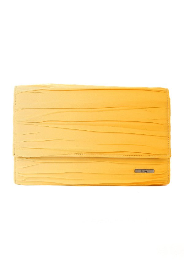 Yellow Evening Clutch Bag, Julia