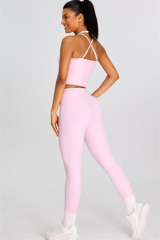 The Dwell Crop Top Leggings 2-Piece Set