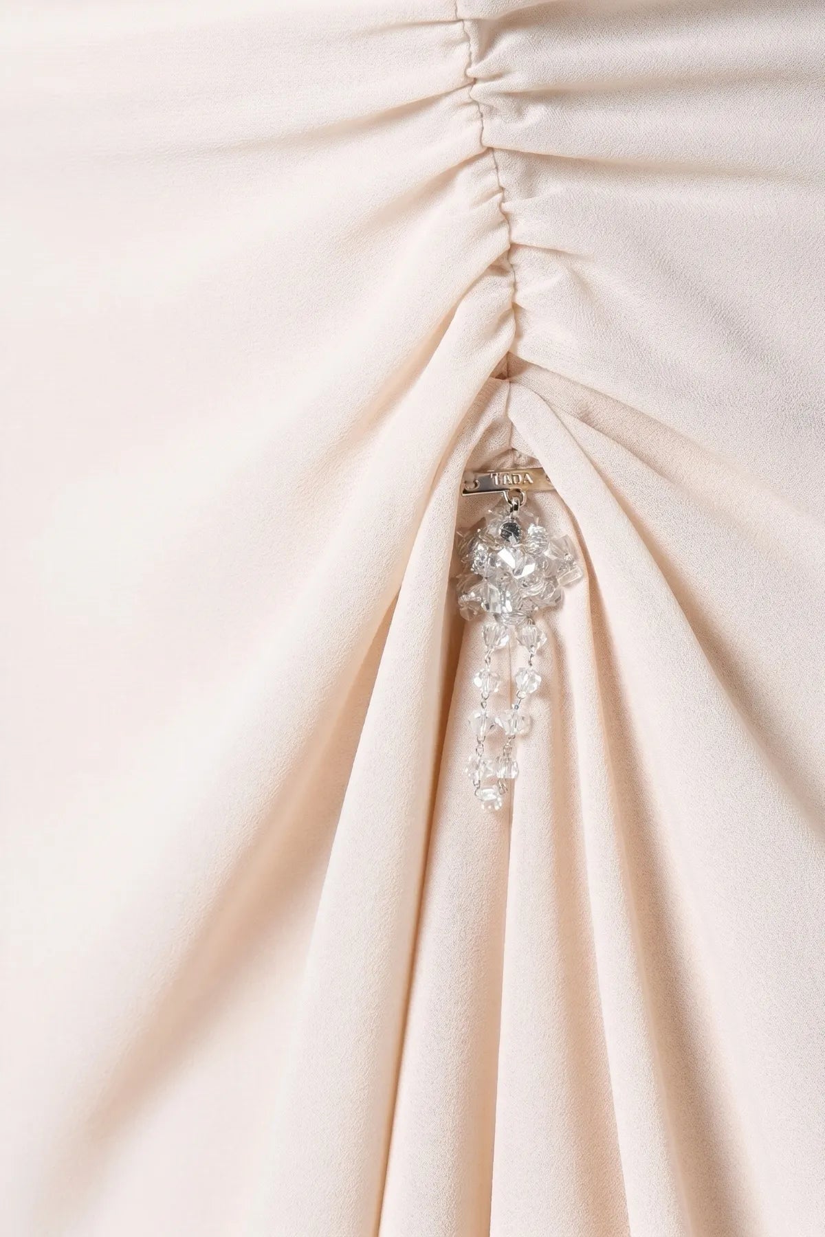 Beige Short Dress, Lesli