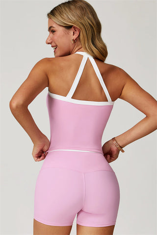 The Quest Cross Back Crop Top