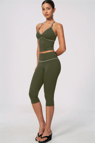 The RebelFit Capri Leggings