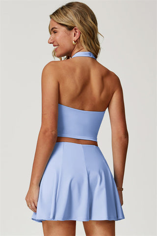 The Boost Halter Crop Top