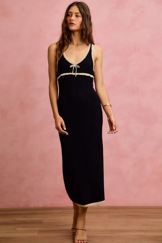 SO ME Knit Sweater Maxi Sleeveless Bodycon Resort Dress - Glamourous Grace