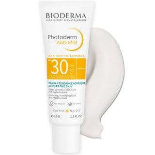 Bioderma Sunscreen and Mattifying Cream for Oily Skin - SPF30 Protection, Non-Comedogenic, Fragrance-Free - Glamourous Grace