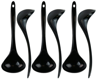 Melamine Ladle,  Black