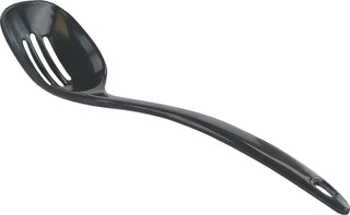 Melamine Slotted Spoon,  Charcoal