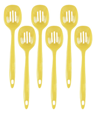 Melamine Slotted Spoon,  Lemon
