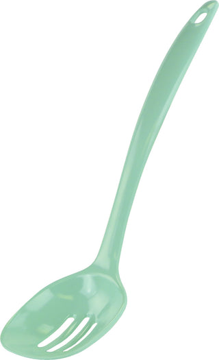 Melamine Slotted Spoon, Seafoam