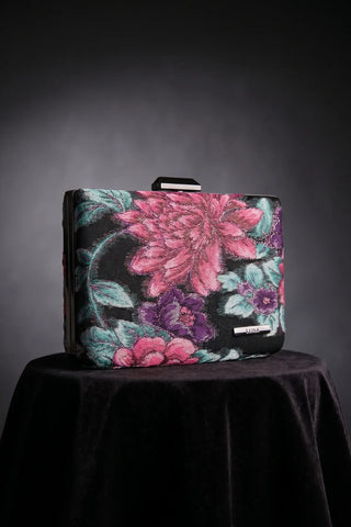 Pink Floral Clutch Bag, Regina