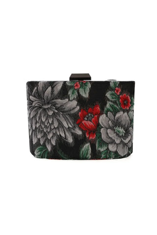 Red Floral Clutch Bag, Regina