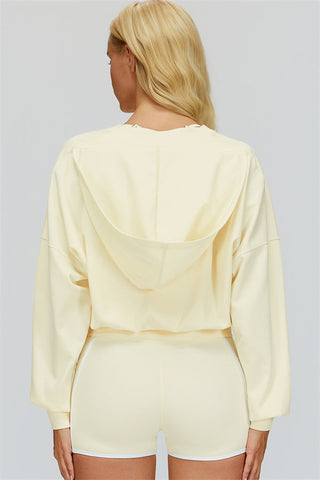 The Whisper V-Neck Hoodie