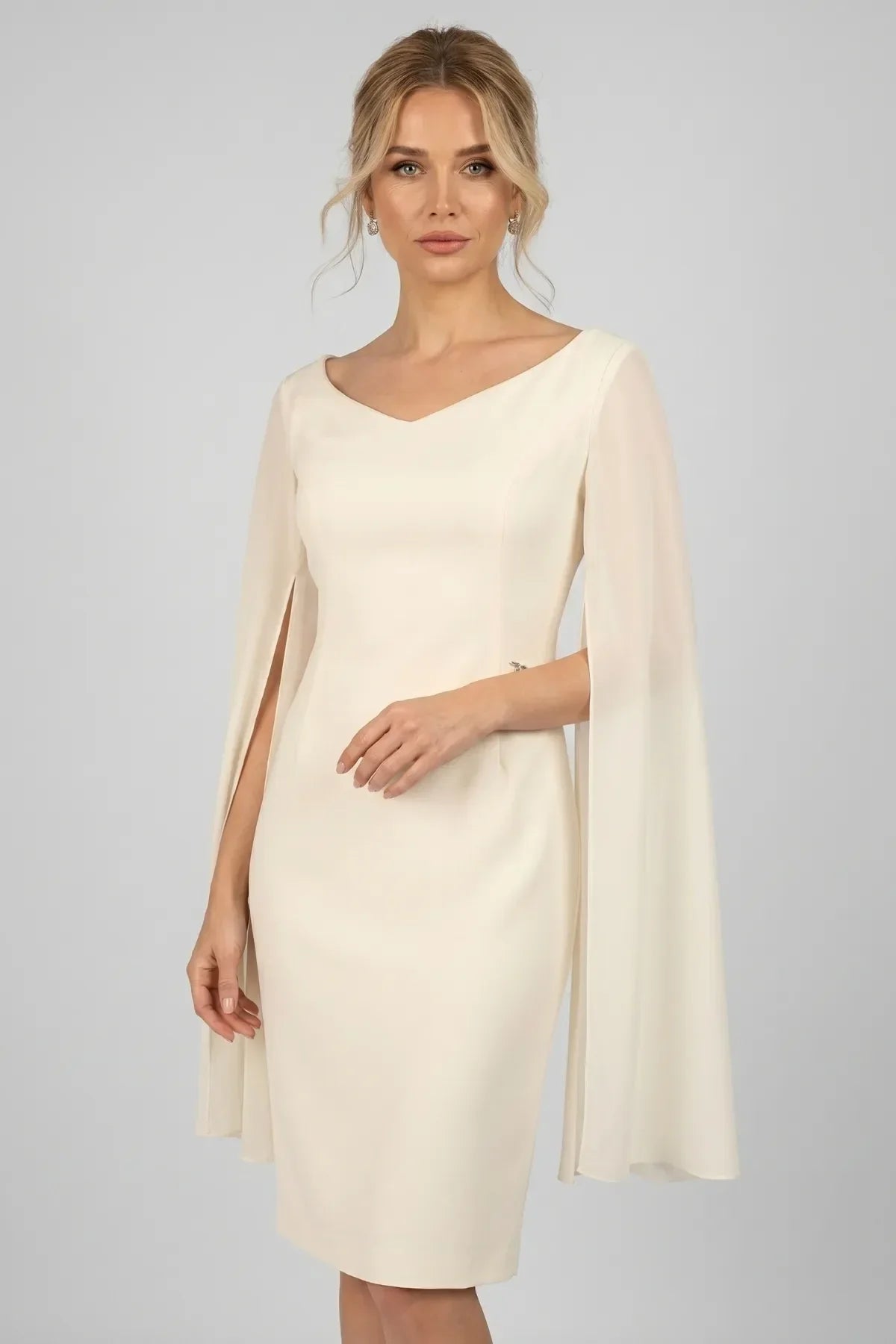 Ivory Short Dress, Rebeka