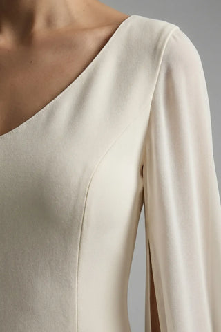 Ivory Short Dress, Rebeka