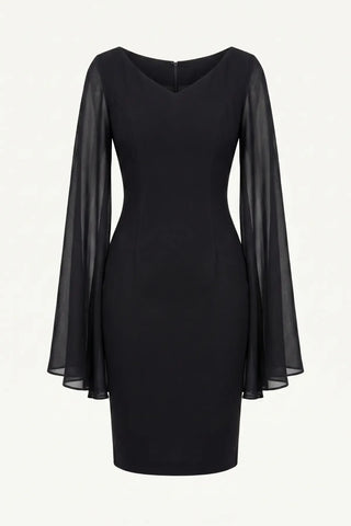 Black Short Dress, Rebeka
