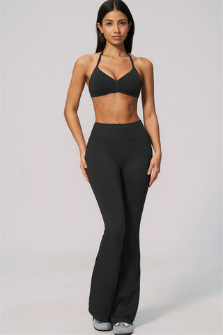 The Velvetine Flared Leggings