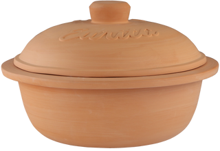 Eurita Clay Roaster Dutch Oven, 4 Quarts