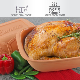 Eurita Clay Roaster, 7.2 Quarts