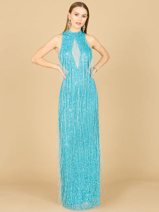 Carrie Fringe Beaded Dress  - OUTLET - Glamourous Grace