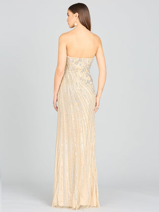 Freddy Strapless Beaded Gown - Glamourous Grace