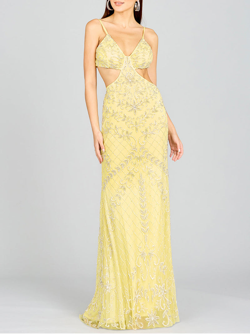 Countess Beaded Gown - Glamourous Grace