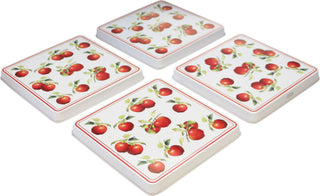 Calypso Basics by Reston Lloyd, Square Tin Burner Cover, Heirloom Apple