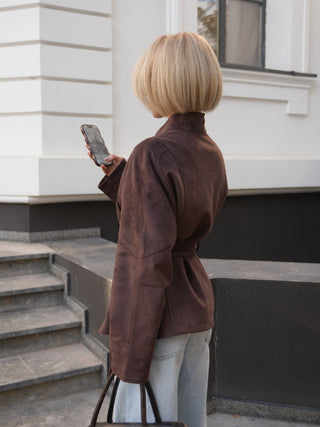 Eco Suede Jacket