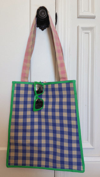 Maderas Gingham Tote Bag
