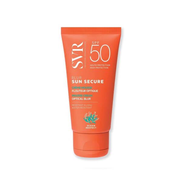 SVR Blur Sun Secure Sunscreen SPF50+ 50ml - Non-Comedogenic Moisturizing Sun Protection - Glamourous Grace