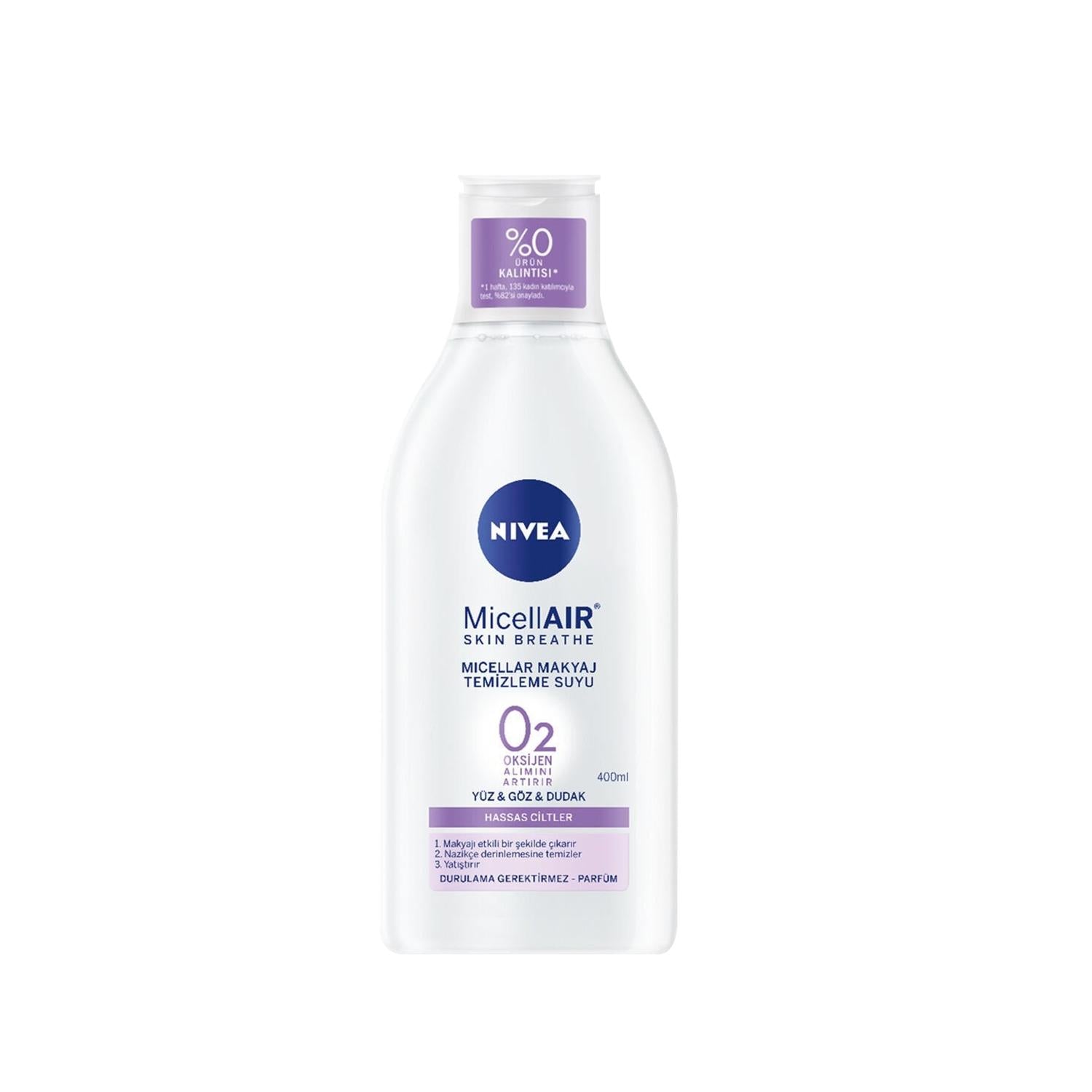 Nivea Micellair Makeup Remover for Sensitive Skin - Gentle, Effective Cleansing - 13.53 fl oz - Glamourous Grace