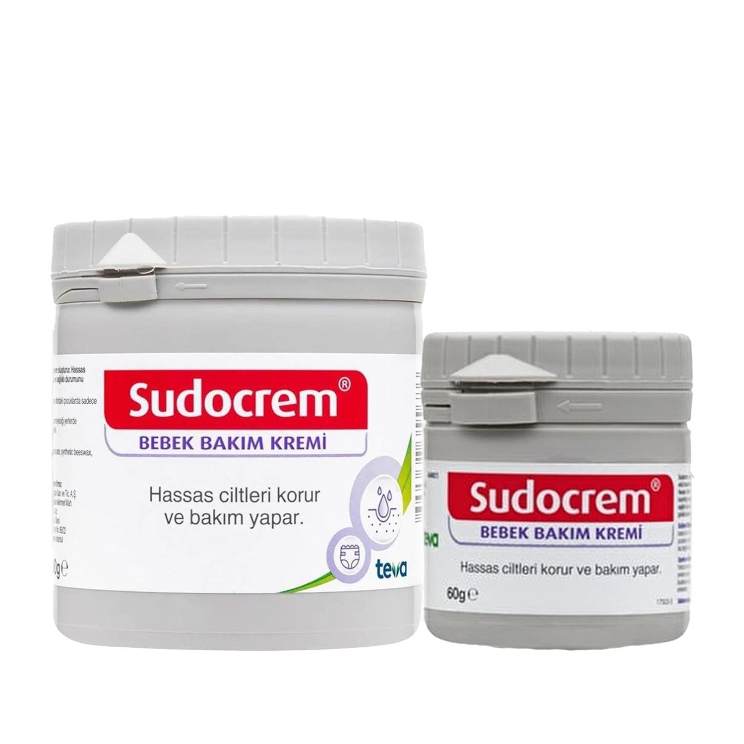 Sudocrem Baby Care Cream 400g + 60g - Gentle Diaper Rash Relief & Skin Protection - Glamourous Grace