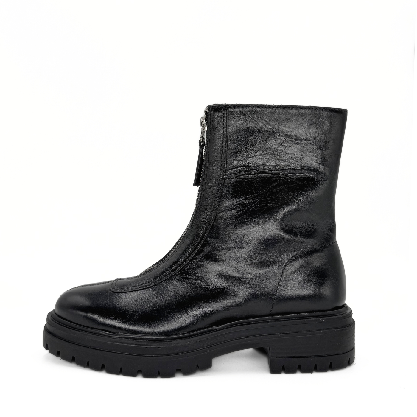Zorro Leather Booties - Glamourous Grace
