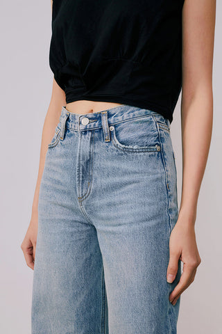 Angeles High Rise Baggy Jeans HJ103 - Glamourous Grace