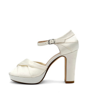 Gloria Satin Heels - Glamourous Grace