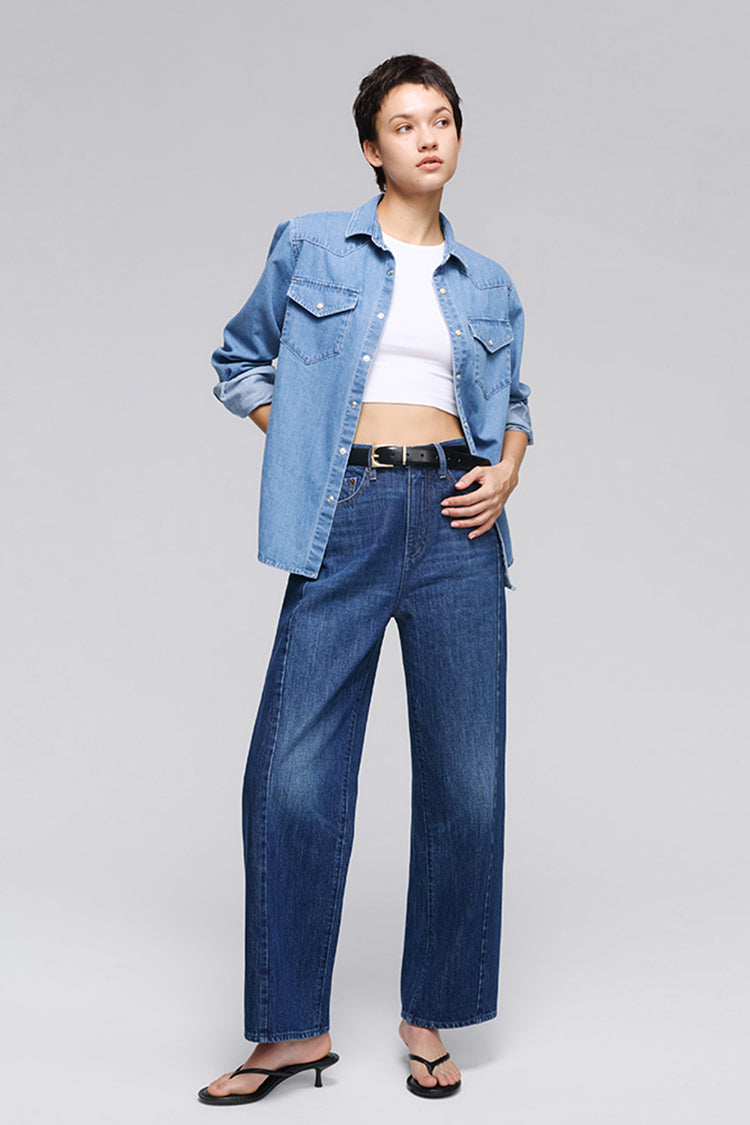 The Freeway Classic Western Shirt HJ908 - Glamourous Grace