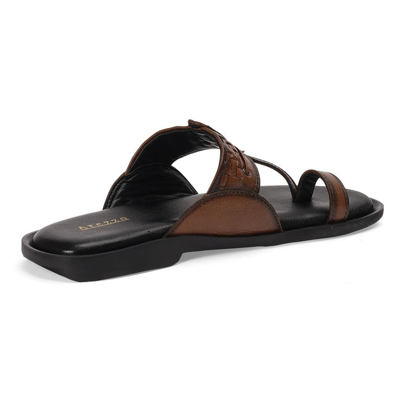Bennett - Brown Slip-Ons - Glamourous Grace