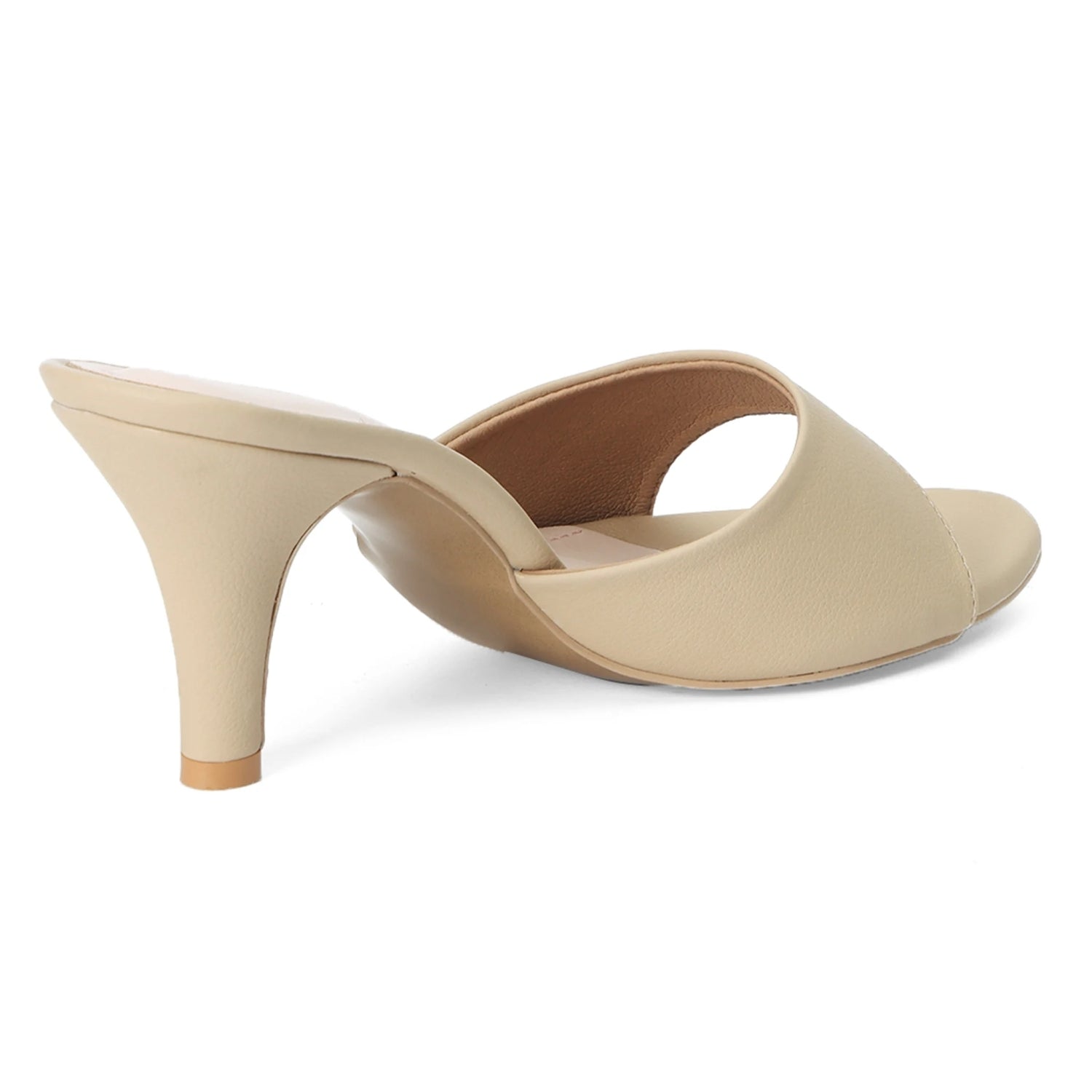 Velina – Beige Kitten Heels - Glamourous Grace