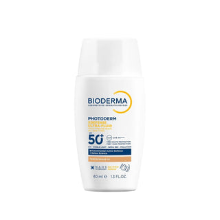 Bioderma Photoderm SPF50+ Golden Tinted Sunscreen: Antioxidant Protection for All Skin Types, Daily Face Defense - Glamourous Grace