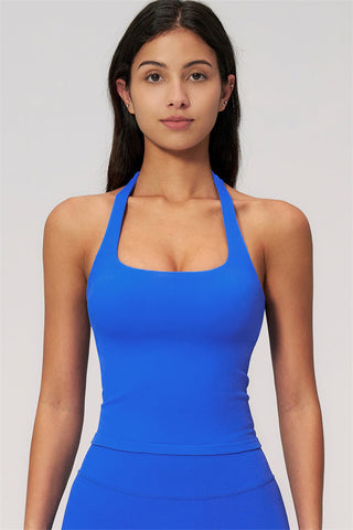 The Empower Halter Crop Top